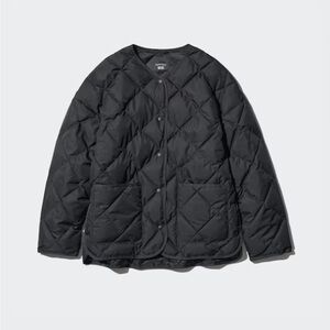 Uniqlo Women's Black Quilted Puff Tech